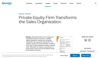 Preview of the $300m Software Applications Company Case Study