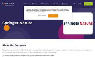Preview of the Springer Nature Case Study
