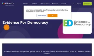 Preview of the Evidence for Democracy Case Study