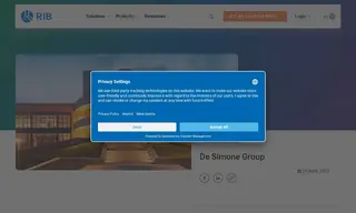 Preview of the De Simone Group Case Study