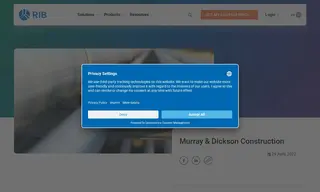 Preview of the Murray & Dickson Construction Case Study