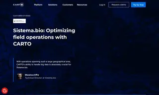 Preview of the Sistema.bio Case Study