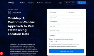 Preview of the OneMap Case Study