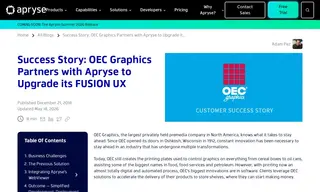 Preview of the OEC Graphics Case Study
