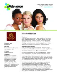 Preview of the Mirelle MediSpa Case Study