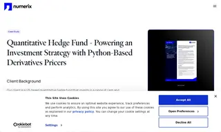 Preview of the US-based Quantitative Hedge Fund Case Study