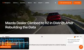 Preview of the Mazda Dealer (Midwest Mazda Dealer) Case Study
