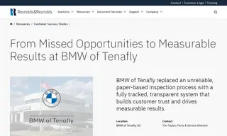 Preview of the BMW of Tenafly Case Study