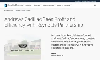 Preview of the Andrews Cadillac Case Study