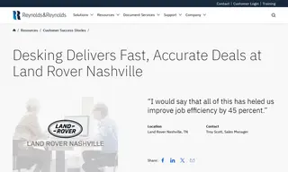 Preview of the Land Rover Nashville Case Study