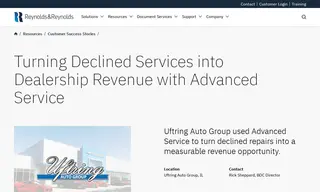 Preview of the Uftring Auto Group Case Study