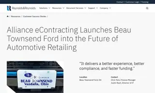 Preview of the Beau Townsend Ford Case Study