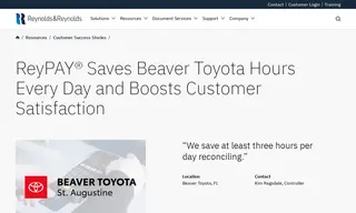Preview of the Beaver Toyota Case Study
