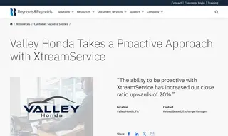 Preview of the Valley Honda Case Study