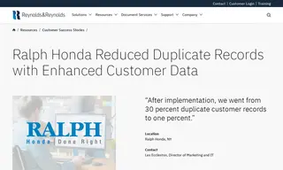 Preview of the Ralph Honda Case Study