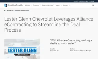Preview of the Lester Glenn Chevrolet Case Study