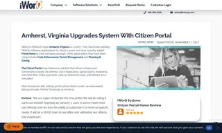 Preview of the Amherst, Virginia Case Study
