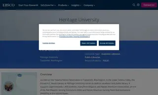 Preview of the Heritage University Case Study