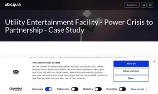 Preview of the Utility Entertainment Facility Case Study