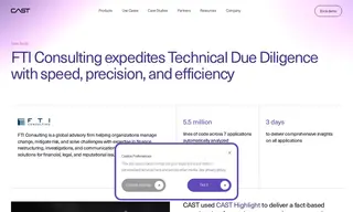 Preview of the FTI Consulting Case Study