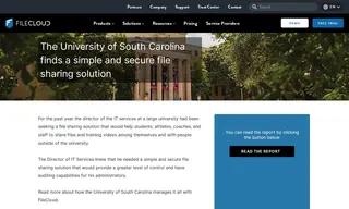Preview of the Large University Case Study