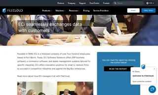 Preview of the ECi Software Solutions Case Study