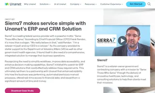 Preview of the Sierra7 Case Study