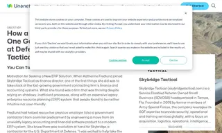 Preview of the SkyBridge Tactical Case Study