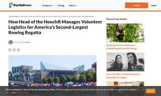 Preview of the Head of the Hooch® Regatta Case Study