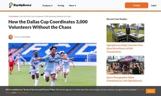 Preview of the Dallas Cup Case Study