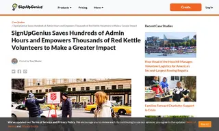 Preview of the The Salvation Army USA Eastern Territory Case Study