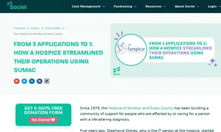 Preview of the Hospice of Windsor and Essex County Case Study