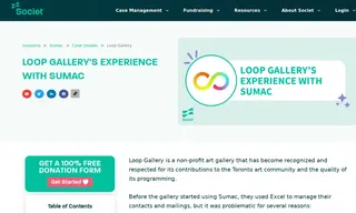 Preview of the Loop Gallery Case Study