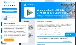 Preview of the Velentium Medical Case Study