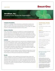 Preview of the Verathon Case Study