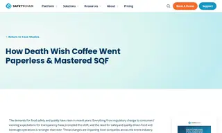 Preview of the Death Wish Coffee Case Study