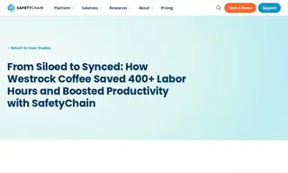 Preview of the Westrock Coffee Case Study