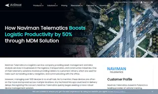 Preview of the Naviman Telematics Case Study