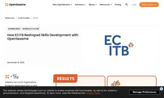 Preview of the Engineering Construction Industry Training Board (ecitb) Case Study