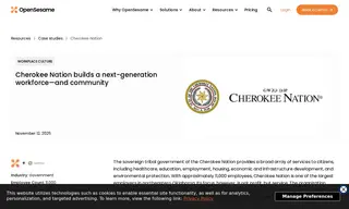 Preview of the Cherokee Nation Case Study