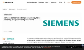 Preview of the Siemens Corporation Case Study