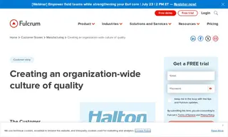 Preview of the Halton Company Case Study