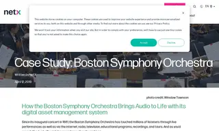 Preview of the Boston Symphony Orchestra Case Study