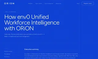 Preview of the env0 Case Study