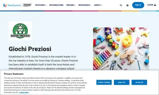 Preview of the Giochi Preziosi Case Study
