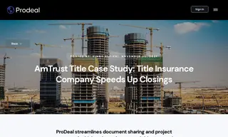 Preview of the AmTrust Title Case Study