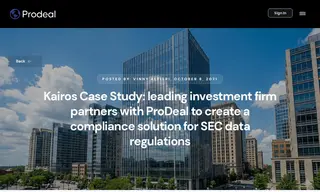 Preview of the Kairos Investment Management Case Study
