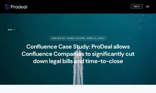 Preview of the Confluence Companies Case Study