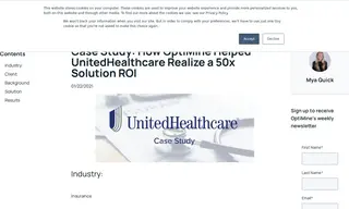 Preview of the UnitedHealthcare Case Study