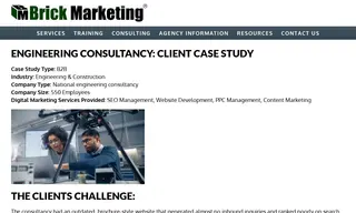 Preview of the National Engineering Consultancy Case Study